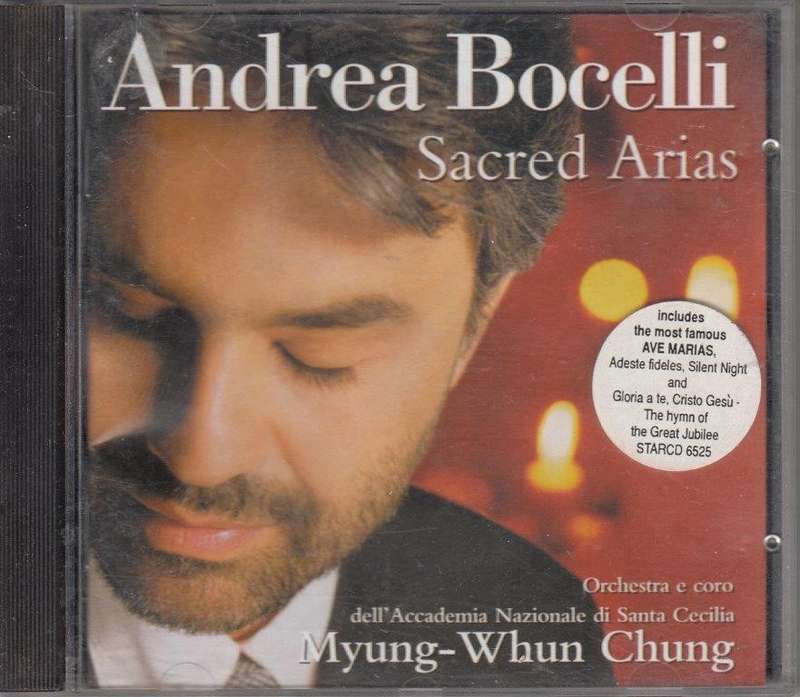 Andrea Bocelli - Sacred Arias (Audio CD) - Andrea Bocelli