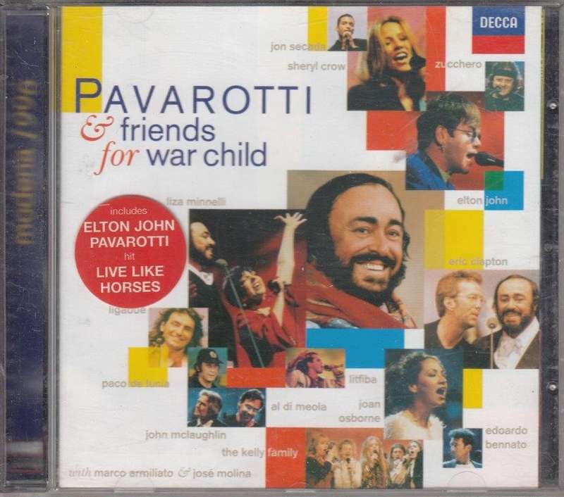 Pavarotti & Friends for War Child (Audio CD) - Andrea Bocelli