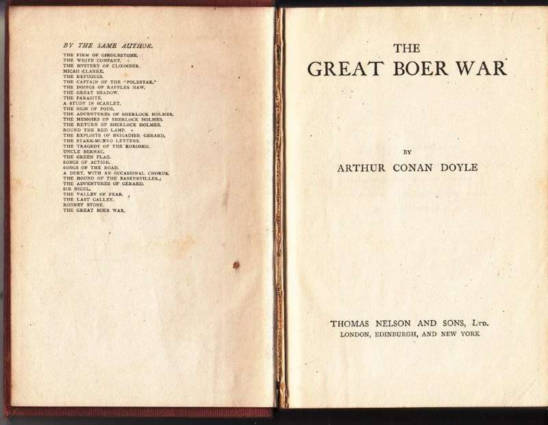 The Great Boer War (Final Edition 1903) - Doyle, Arthur Conan