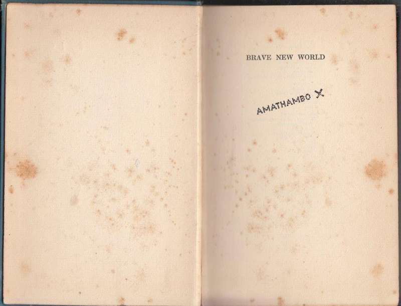 Brave New World, (First Edition, Fifth Impression) - Huxley, Aldous
