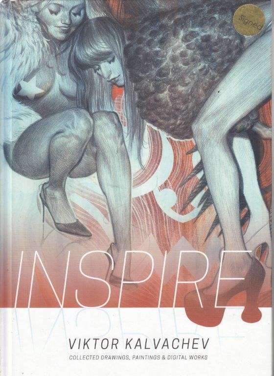 Inspire The Art of Viktor Kalvachev - Sketches and Drawings (Signed) 1st Edition (Hardcover)