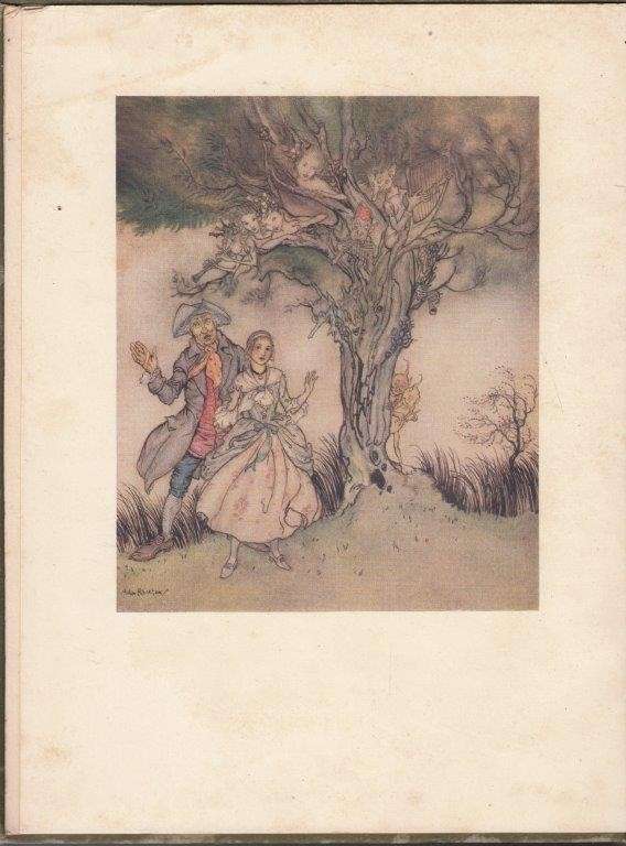 The Legend of Sleepy Hollow (1928 Hardcover, Reprint) with 8 colour plates Arthur Rackham