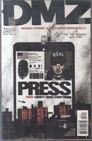 DMZ (Vertigo Comics) No. 3 March 2006 - Wood, Brian