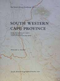 South Western Cape Province: The South African Landscape - Number 1 : Paarl and Bain's Kloof Sheets