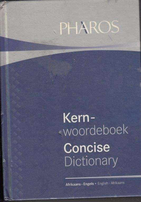 Pharos English-Afrikaans Kern-Woordeboek/Concise Dictionary (Hardcover) - Pharos
