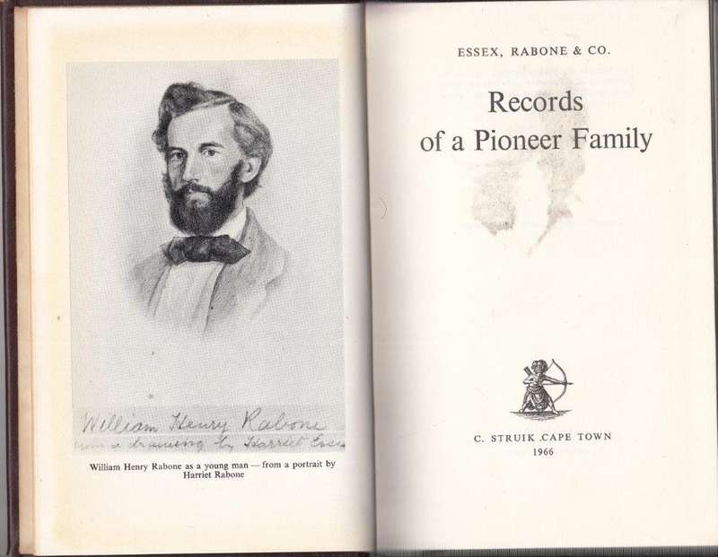 Records of a Pioneer Family (Hardcover) - Essex, Rabone & Company