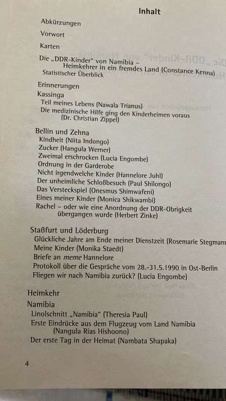 Die DDR-Kinder von Namibia   Heimkehrer in ein fremdes Land - Kenna, Constance