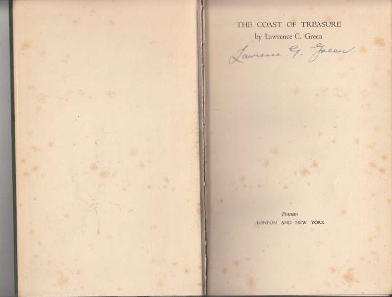 The Coast of Treasure (Signed) - Green, Lawrence