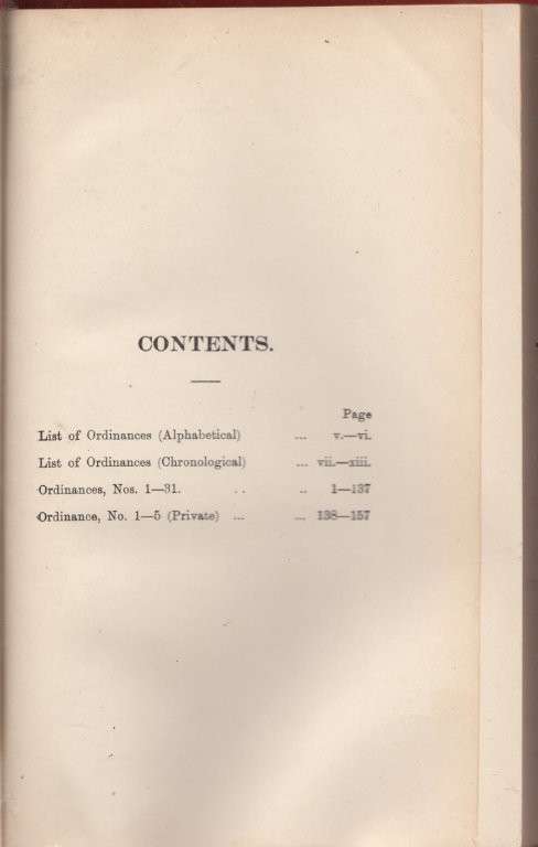 Orange River Colony Ordinances 1907 (Rebacked Hardcover) - No Author Attributed