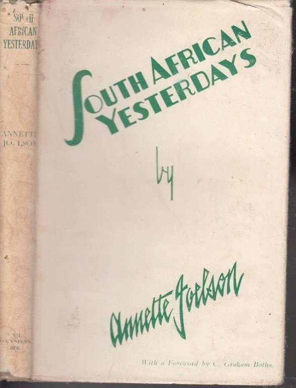 South African Yesterdays (Hardcover) - Joelson, Annette