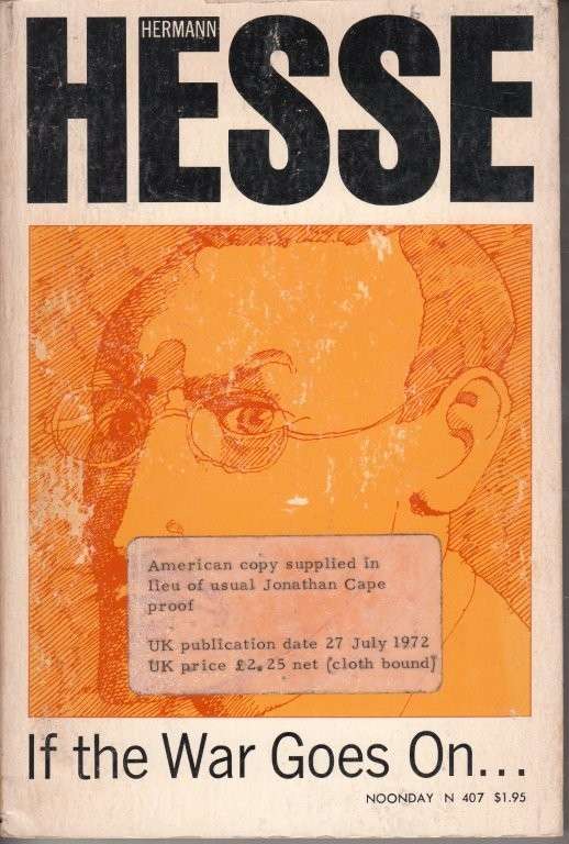If the War Goes On - Hesse, Hermann