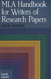 The MLA Handbook for Writers of Research Papers - Gibaldi, Joseph