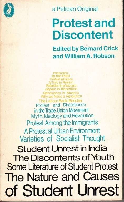 Protest and Discontent - Crick, Bernard