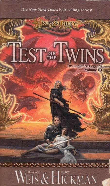 Test Of The Twins (Dragonlance Legends 3) - Weis, Margaret & Hickman, Tracy