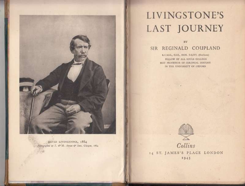 Livingstone's Last Journey (Hardcover, half-leather) - Coupland, Reginald