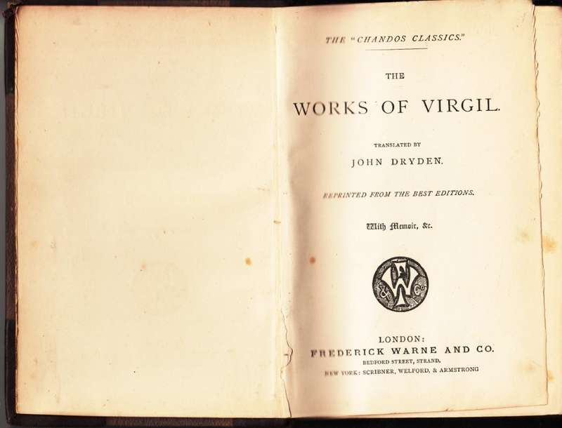 The Works of Virgil - The Chandos classics (Hardcover, half-leather)