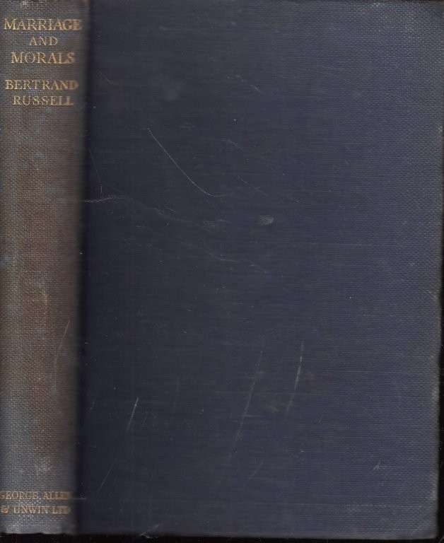 Marriage and Morals (Hardcover) - Russell, Bertrand