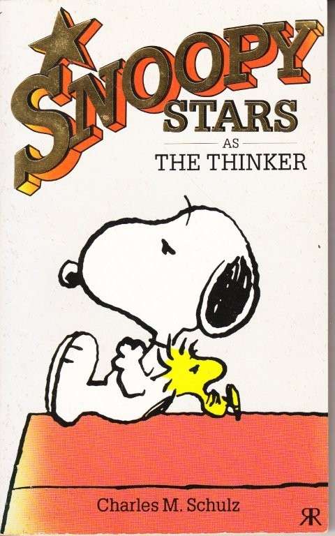 Snoopy Stars as As the Thinker (Pocket Books No. 16) - Schulz, Charles M.