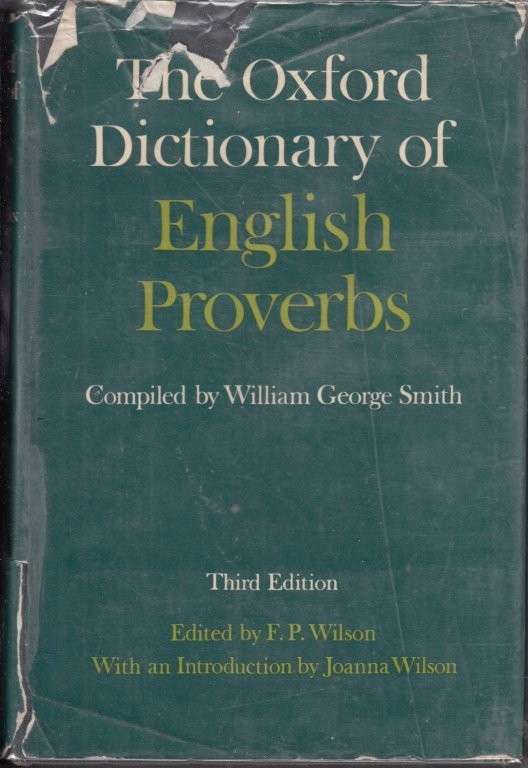 The Oxford Dictionary of English Proverbs (Hardcover) - Oxford Dictionary