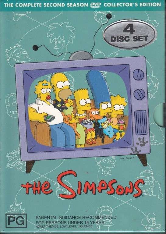 The Simpsons - Season 2 (4 DVDs) - The Simpsons