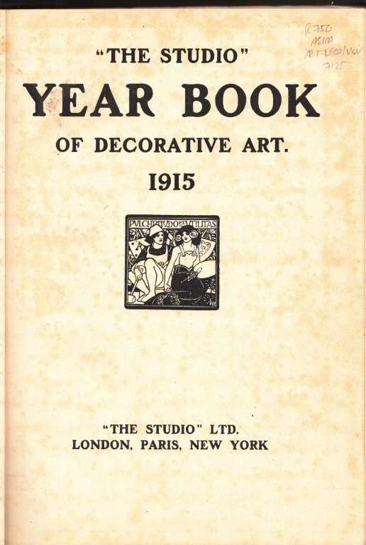 The Studio Year Book of Decorative Art 1915 (Hardcover) - No Author Attribued