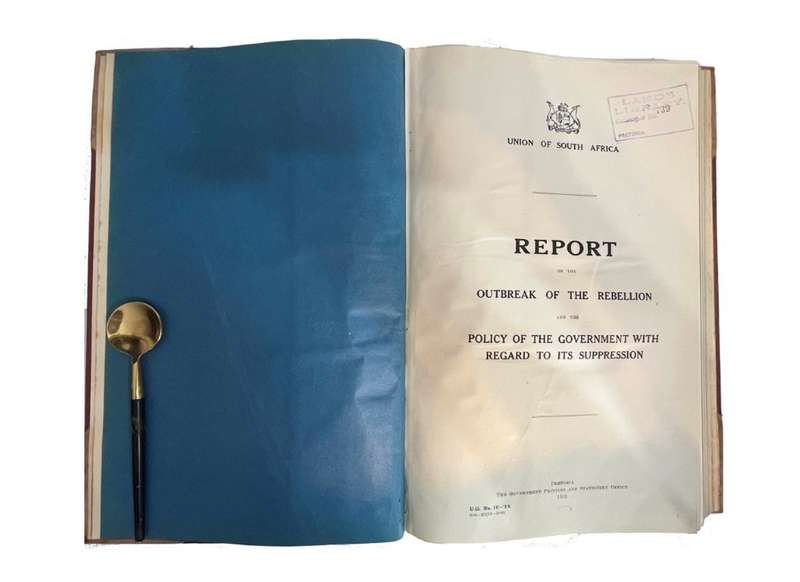 Report on the Outbreak of the Rebellion and the Policy of the Government with Regard to Its Suppress