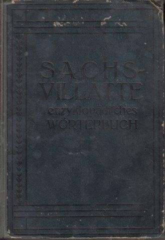 Sachs-Villatte: Dictionnaire Encyclopedique Francais-Allemand/Allemand-Francais (2 vols)