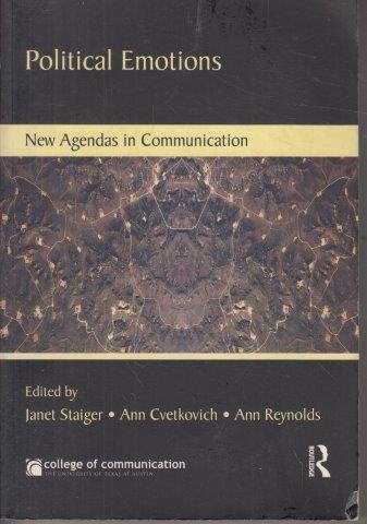 Political Emotions - Staiger, Janet (Ed.)