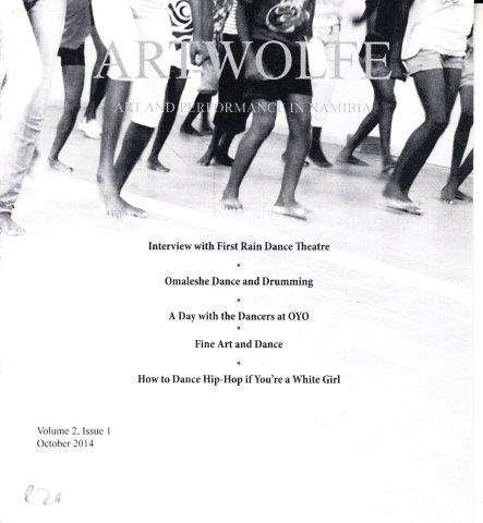Artwolfe: Art and Performance in Namibia Vol. 2 Issue 1 - Artwolfe