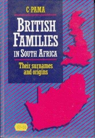 British Families In South Africa - Pama, C.