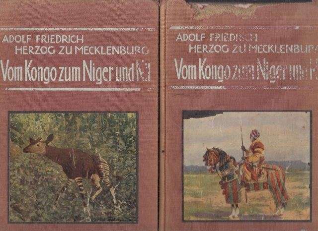 Vom Kongo zum Niger und Nil (2Vols) - Herzog zu Mecklenburg, Adolf Friedrich