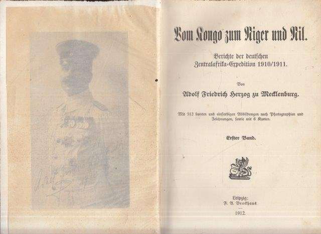 Vom Kongo zum Niger und Nil (2Vols) - Herzog zu Mecklenburg, Adolf Friedrich