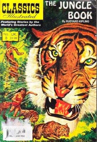 Classics Illustrated No. 8 The Jungle Book - Kipling, Rudyard