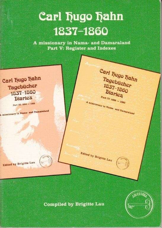 Carl Hugo Hahn. Tagebucher/Diaries 1837 - 1860 (5 Vols) - Hahn, Carl Hugo
