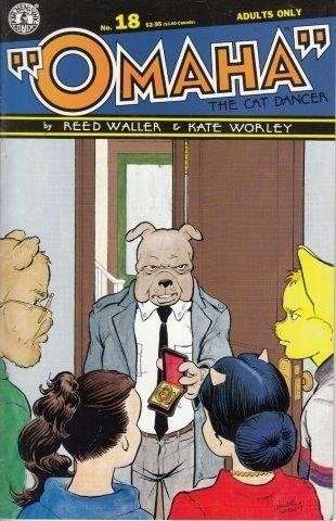 Omaha The Cat Dancer 18 - Waller, Reed & Kate Worley