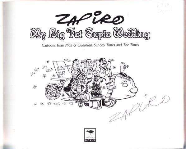 Zapiro My Big Fat Gupta Wedding - Zapiro, Jonathan