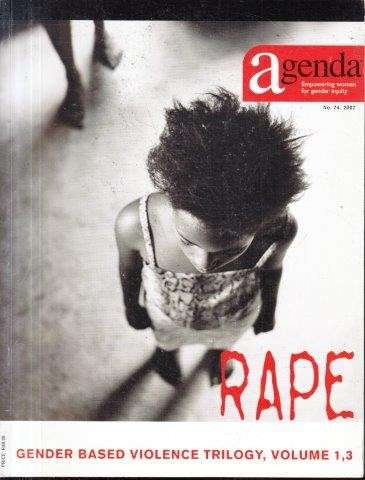 Rape (Gender Based Violence Trilogy, Volume 1, 3) - Agenda