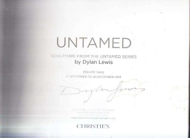 Untamed - Sculpture from the Untamed Series (Signed) - Lewis, Dylan