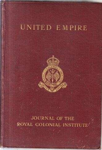 United Empire: The Royal Colonial Institute Journal - Wilson, Harry Sir
