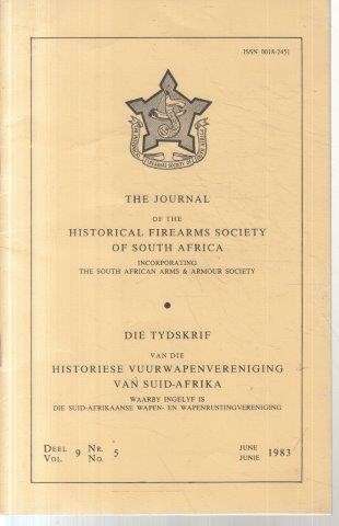 Journal of the Historical Firearms Society of South Africa (15 Issues)