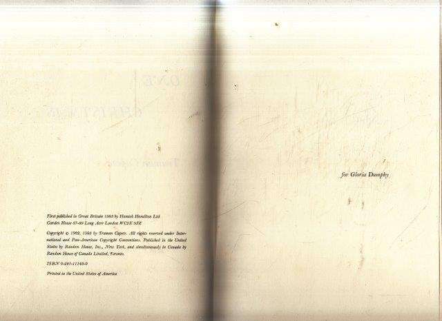 One Christmas (First UK Edition) - Capote, Truman