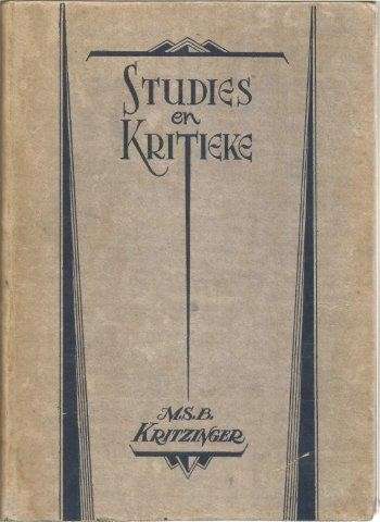 Studies en Kritieke - Kritzinger, M. S. B.
