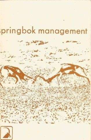 Springbokbestuur/Springbok Management - Bigalke, R. & Liversidge, R. & Schjf, J.