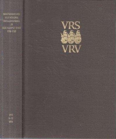 Briefwisseling van Hendrik Swellengrebel jr oor Kaapse Sake 1778-1792 (VRS II No. 13)