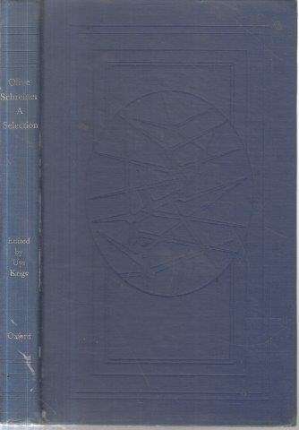 Olive Schreiner - A Selection - Schreiner, Olive & Krige, Uys