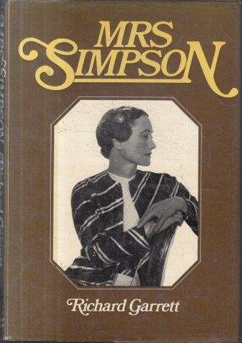 Mrs Simpson - Garrett, Richard