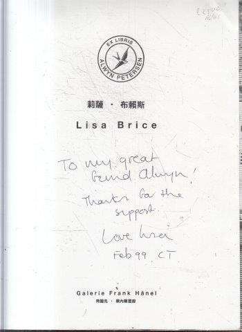 Lisa Brice (Chinese/English edition) - (Signed) - Williamson, Sue & Payne, Malcolm