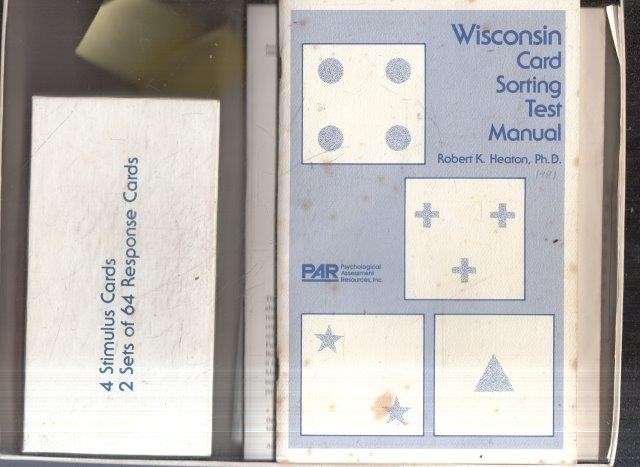 Wisconsin Card Sorting Test (Boxset) - Grant, David A. & Berg, Esta A.
