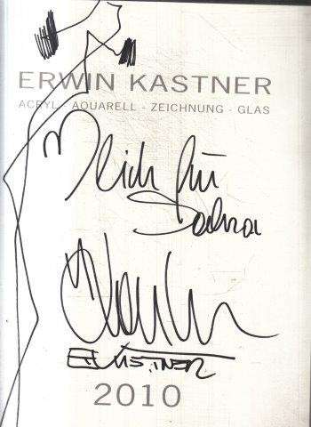 Erwin Kastner - Acryl - Aquarell - Zeichnung - Glas (Incl.  DVD and signed) - Kastner, Erwin