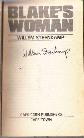 Blake's Woman (Signed by author) - Steenkamp, Willem